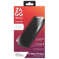 Zagg InvisibleShield Glass Elite Privacy 360 for iPhone 16 Pro