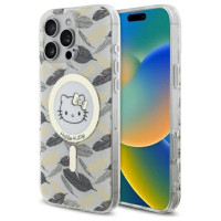 Hello Kitty IML Golden Leaves MagSafe Case for iPhone 16 Pro Max - White