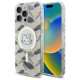 Hello Kitty IML Golden Leaves MagSafe Case for iPhone 16 Pro Max - White