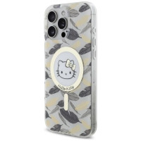 Hello Kitty IML Golden Leaves MagSafe Case for iPhone 16 Pro Max - White