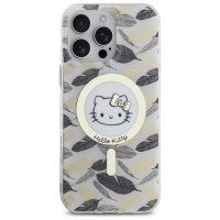 Hello Kitty IML Golden Leaves MagSafe Case for iPhone 16 Pro Max - White