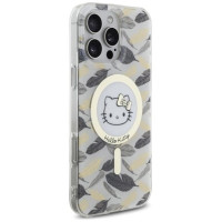 Hello Kitty IML Golden Leaves MagSafe Case for iPhone 16 Pro Max - White
