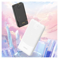 Dudao Powerbank Dudao K10 10000mAh 2.4A 2 x USB-A - white
