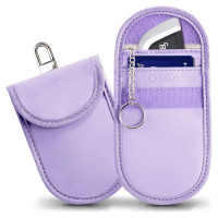 Tech-Protect KLR100 RFID Blocking Car Key Case - Purple