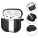 Tech-Protect Silicone Hook Case for AirPods 4 - Black