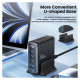Tech-Protect DC140W-GAN 5-PORT PD140W/QC3.0 Charging Station - Black