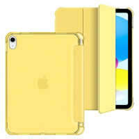 Tech-Protect SC Pen Hybrid Case for iPad 10 / 2022 - Yellow - Transparent