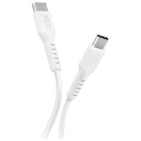 SBS TECABLETCC10W USB-C Cable - USB-C Power Delivery 25W 1 m - white