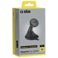 SBS TESUPPWINDWIDEK MagSafe compatible smartphone holder for dashboard/windshield - black
