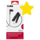 SBS TECLIPHEADSETBTK Wireless Earphone with Clip - Black
