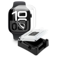 Tech-Protect Supreme Hydrogel Film Set 2-pack for Apple Watch 10 42 mm - transparent