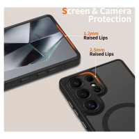 Tech-Protect MagCam MagSafe Case for Samsung Galaxy S25 Ultra - Black