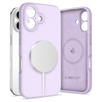 Tech-Protect Liquid Silicone MagSafe iPhone 16 Case - Purple