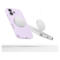 Tech-Protect Liquid Silicone MagSafe iPhone 16 Case - Purple