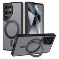Tech-Protect MagMat MagSafe Case for Samsung Galaxy S25 Ultra - Matte Black