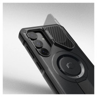 Tech-Protect Kevlar MagSafe+ Case for Samsung Galaxy S25 - Black
