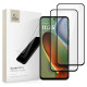 Tech-Protect Glass Fit+ 2-Pack Tempered Glass for Motorola Moto G15 / G15 Power / G05 / E15 - Black