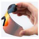 Rockbros Polarized Cycling Glasses with UV Protection and Corrective Insert - Gray