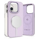 Tech-Protect Silicone Pure Magsafe Case for iPhone 15 Pro Max - Purple