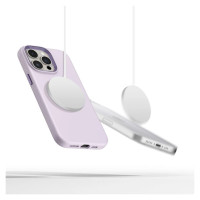 Tech-Protect Silicone Pure Magsafe Case for iPhone 15 Pro Max - Purple
