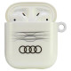 Audi IML Geometric Pattern Case for AirPods 1 / 2 - White