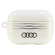 Audi IML Geometric Pattern Case for AirPods Pro 2 - White