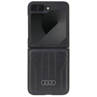 Audi Synthetic Leather MagSafe Case for Samsung Galaxy Z Flip 6 - Black