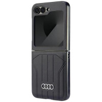 Audi Synthetic Leather MagSafe Case for Samsung Galaxy Z Flip 6 - Black