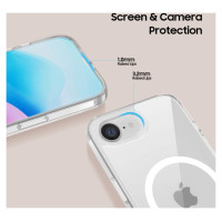 Tech-Protect FlexAir Hybrid MagSafe iPhone 16e Case - Clear