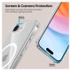 Tech-Protect FlexAir Hybrid MagSafe iPhone 16e Case - Clear