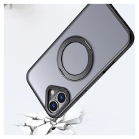 Tech-Protect MagRing MagSafe case for iPhone 16e - matte black