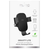 Puro Gravity Car Air Vent Gravity Holder - Black