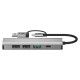 Tech-Protect HB03 HUB Adapter 5in1 USB-C + USB2.0 + USB3.0 + RJ45 - gray