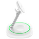 Tech-Protect QI15W-A46 3in1 Magnetic MagSafe Inductive Charger - White