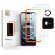 Tech-Protect Supreme Tempered Glass Set 3-Pack for iPhone 16e - Clear