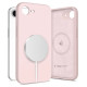 Tech-Protect Liquid Silicone MagSafe iPhone 16e Case - Pink