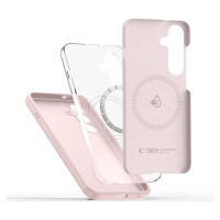 Tech-Protect Liquid Silicone MagSafe iPhone 16e Case - Pink