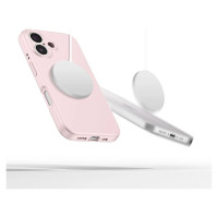 Tech-Protect Liquid Silicone MagSafe iPhone 16e Case - Pink