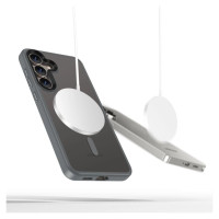 Tech-Protect MagMat MagSafe Case for Samsung Galaxy S25 - Clear Gray