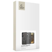 Tech-Protect MagMat MagSafe Case for Samsung Galaxy S25 - Clear Gray