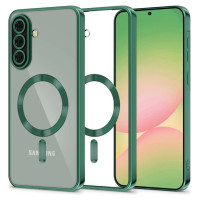 Tech-Protect MagFlex MagSafe Case for Samsung Galaxy A56 5G - Clear Green