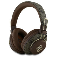 Guess ENC Metal 4G Bluetooth Over-Ear Headphones - Brown