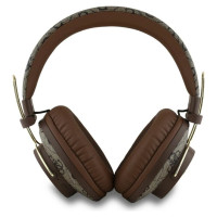 Guess ENC Metal 4G Bluetooth Over-Ear Headphones - Brown