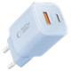 Tech-Protect NCM33W 2-port PD33W/QC3.0 wall charger - blue