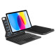 Tech-Protect Smartcase Magnetic with Keyboard for iPad 10.9&rdquo; 2022 / iPad 11&rdquo; 2025 - Black