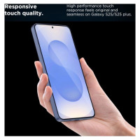 Tech-Protect Quick Set+ Tempered Glass for Samsung Galaxy S25+ - Transparent