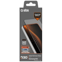 SBS tempered glass with D3O technology with applicator for Samsung Galaxy A36 / A56 / S24 FE