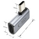 Tech-Protect Ultraboost AA01 USB-C Angled Adapter - Gray