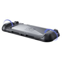 Tech-Protect MagMat Case for Nintendo Switch 2 - Black and Transparent