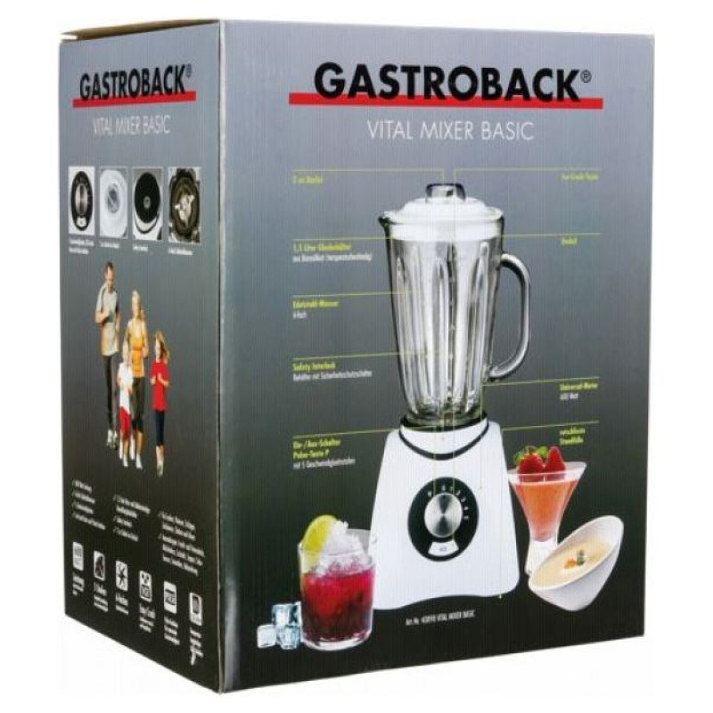 Gastroback 40898 Vital Mixer Basic